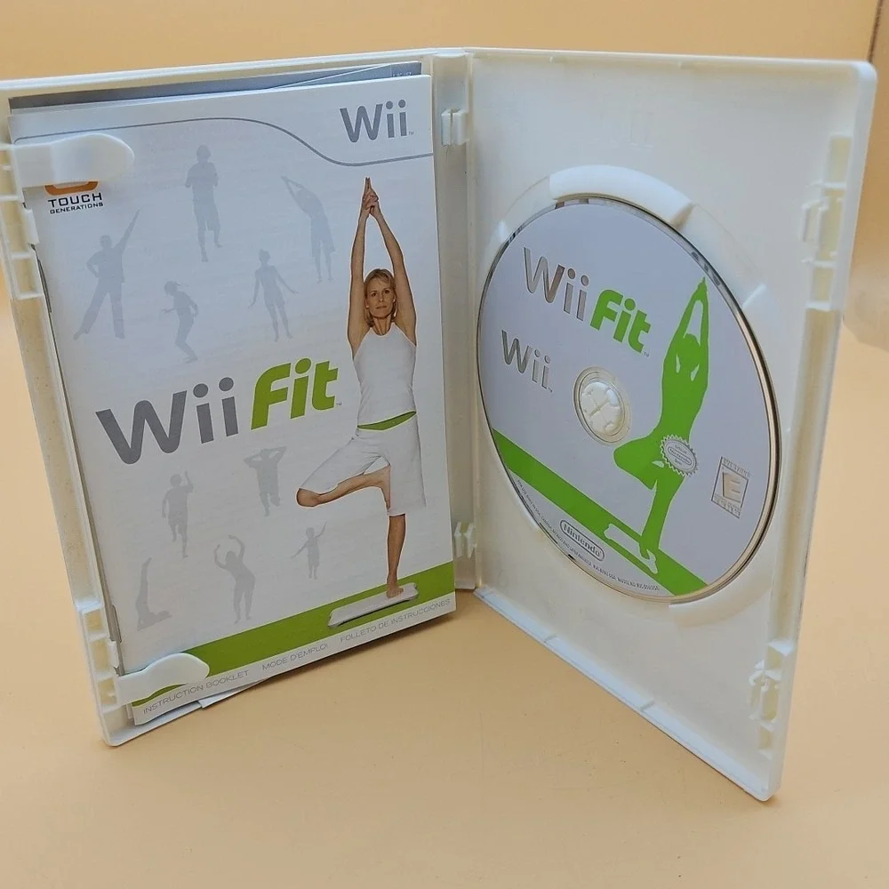 Wii‎ Fit (Nintendo Wii, 2008) Tested Works CIB Complete Video Game